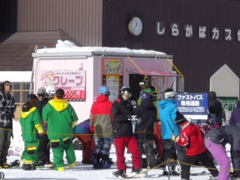 クレープ店