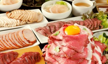 MYローストビーフ丼食べ放題&パンケーキと巻き巻きソフト体験♪南信州夏の満腹紀行