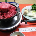 老舗「米久」の牛鍋