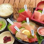 昼食：7種のマグロ