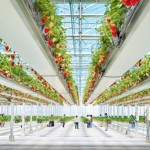 棚吊りのいちご園 ※イメージ